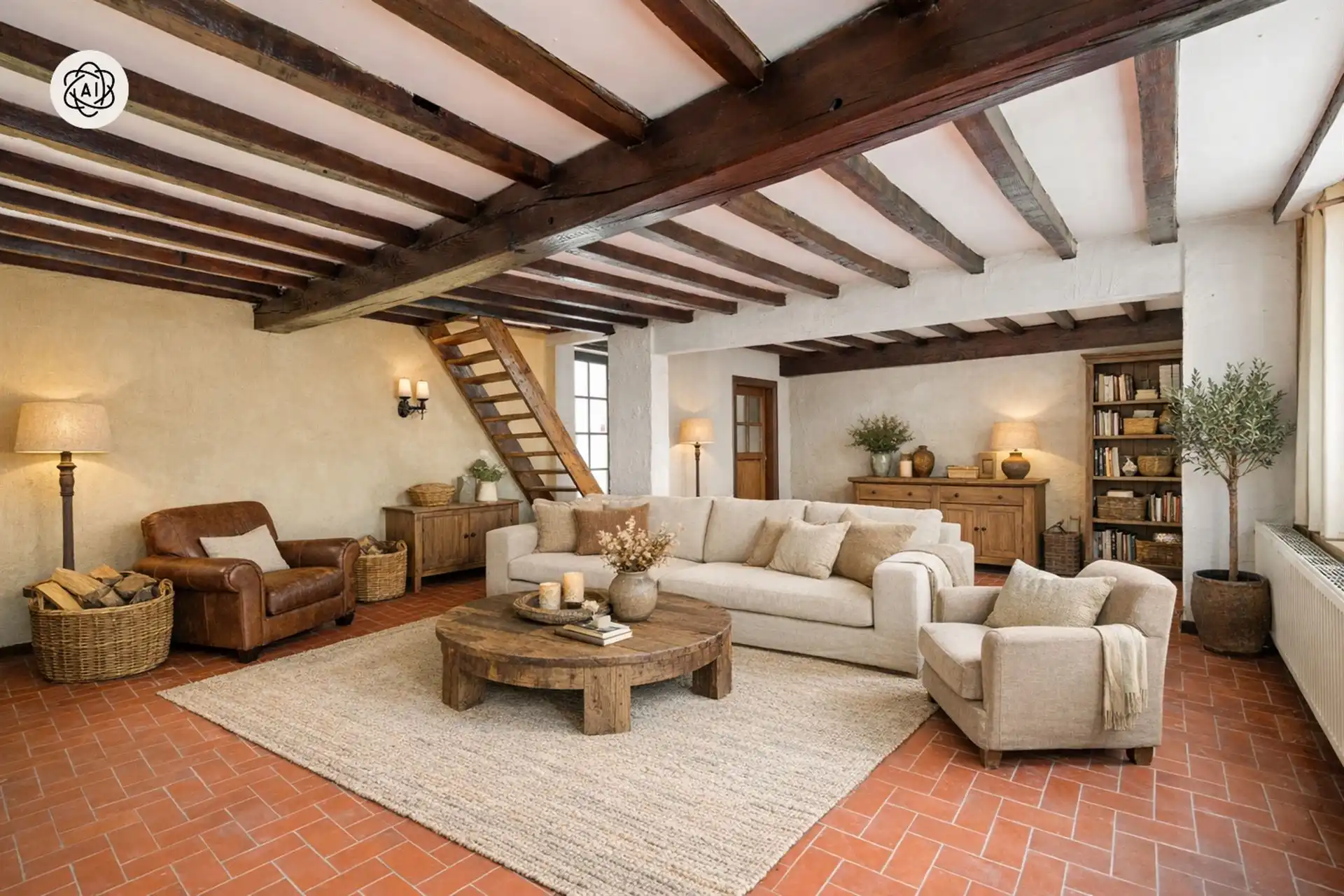 Charmante te renoveren fermette met tuin foto 5