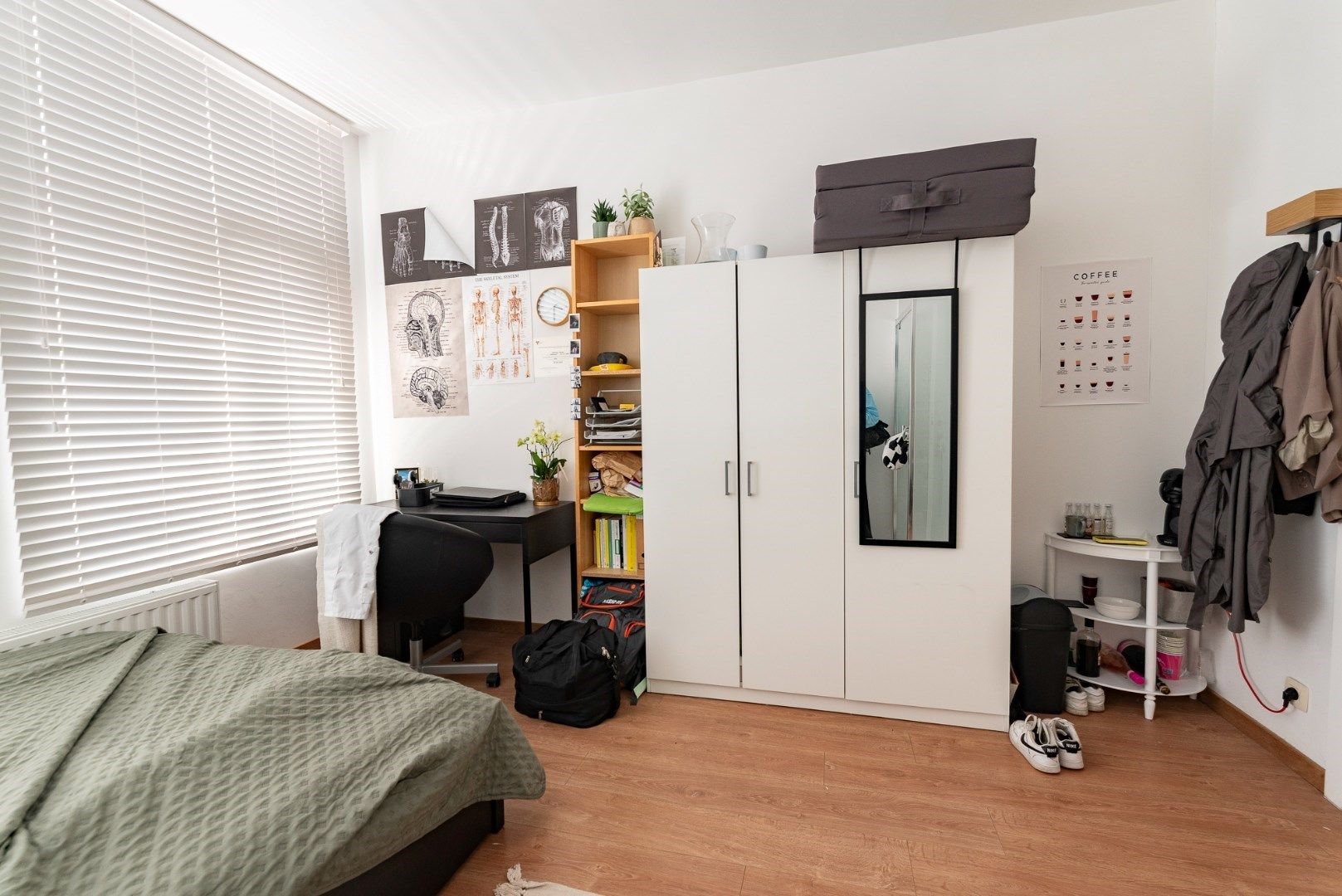 Trendy studentenkamer foto 3