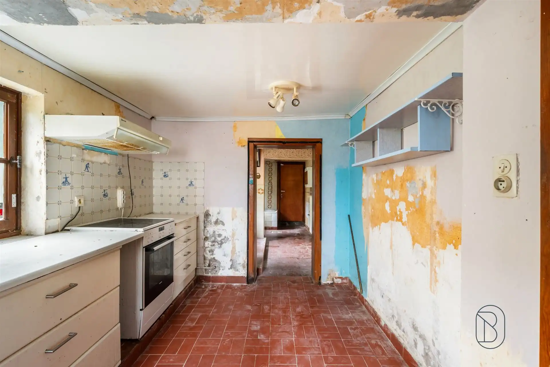 Charmante te renoveren fermette met 2 garages in Ronse foto 14