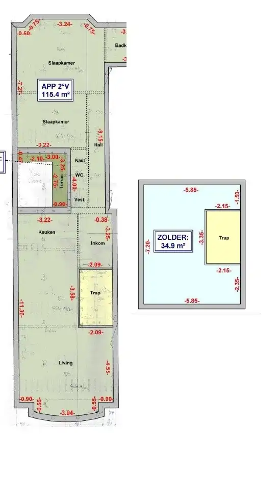 Zeer ruim & lichtrijk appartement in het centrum van Oostende! foto 17