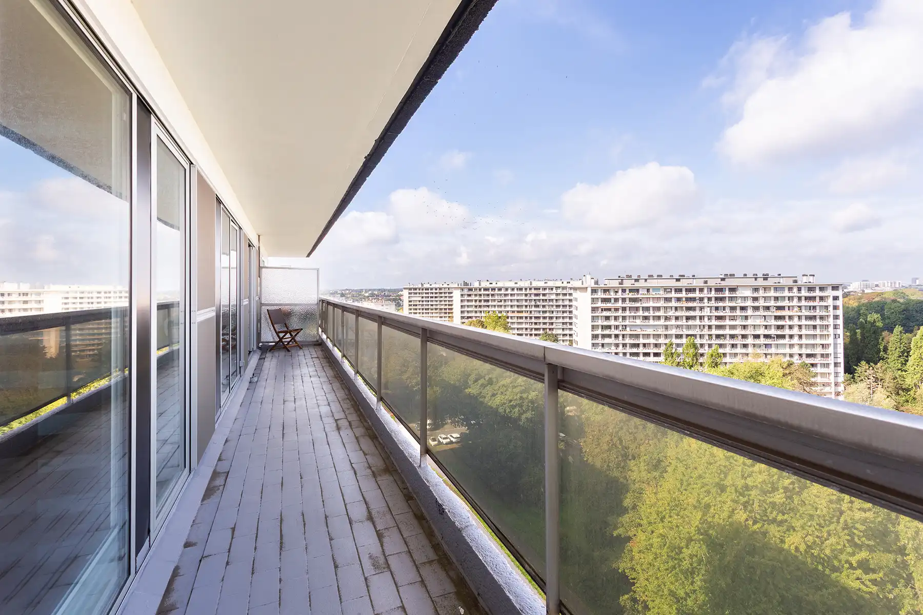 Berchem | Lichtrijk 2 slpk app. met wijds uitzicht. foto 21
