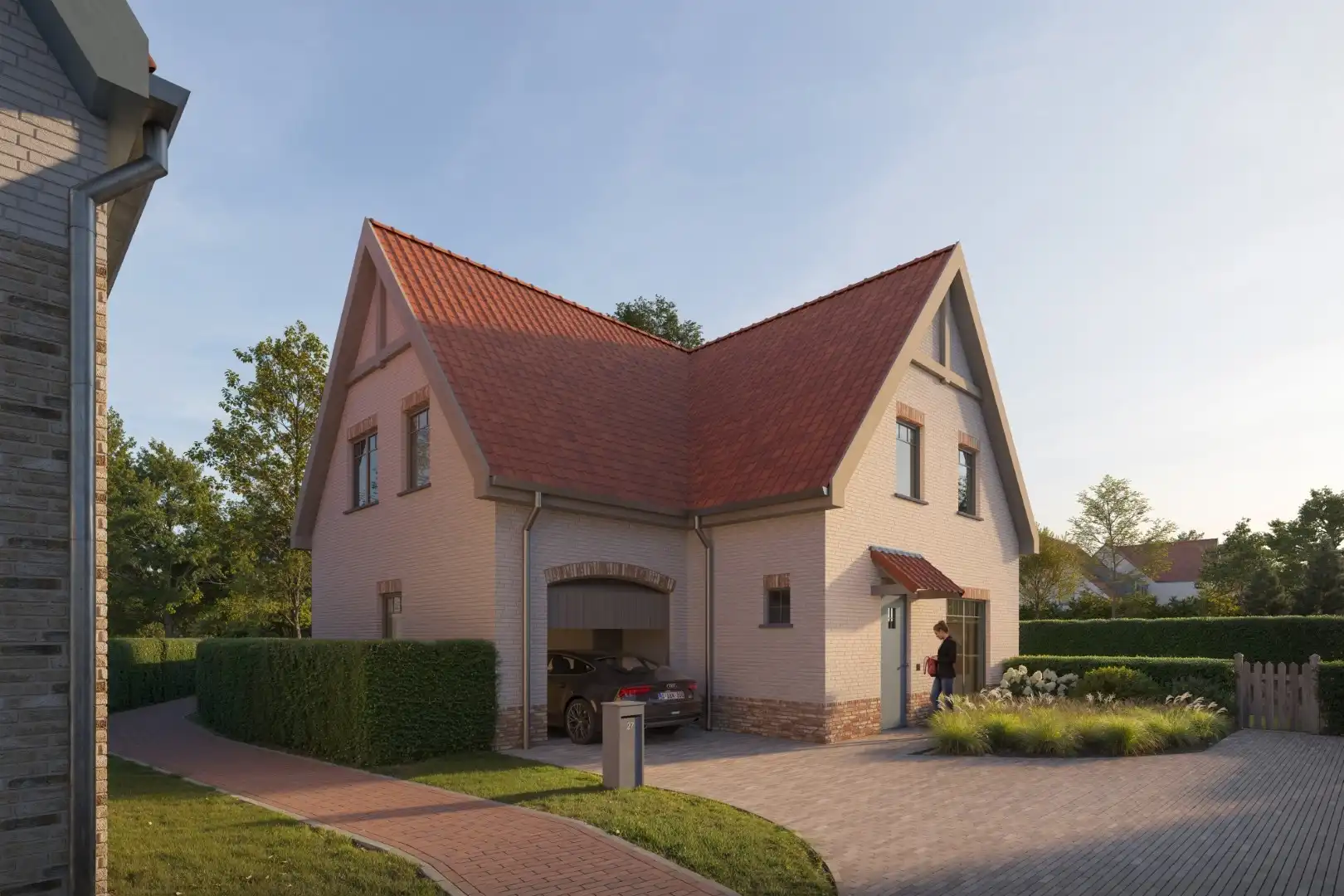 Ruime open bebouwing met 4 slpk en Z-tuin foto {{pictureIndex}}