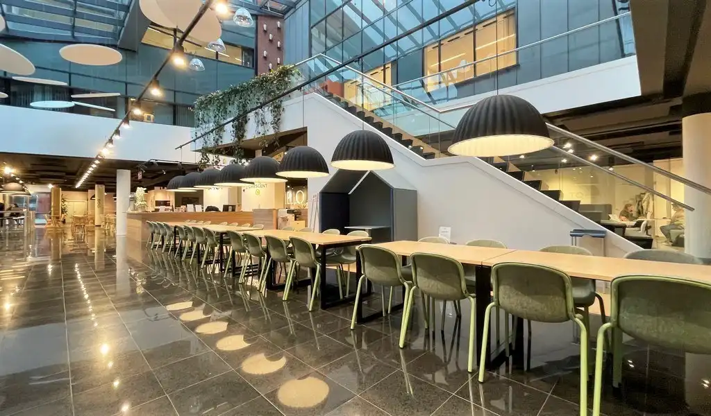 Full service kantoorruimte in business center The Crescent in Mechelen foto 11