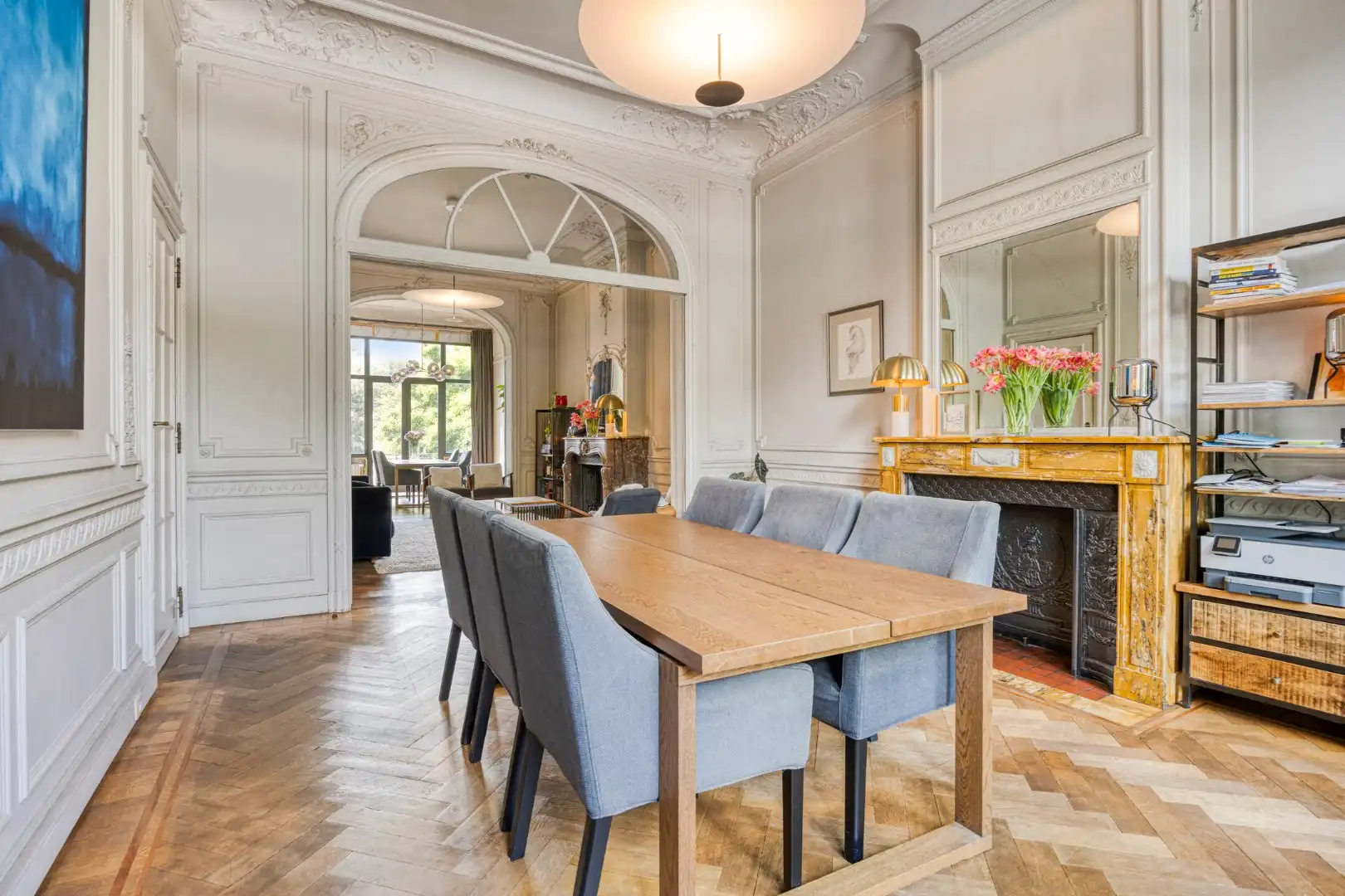 Prachtig herenhuis op de Tiensevest met mogelijkheid tot praktijkruimte - bewoonbare opp. 555 m²  foto 10