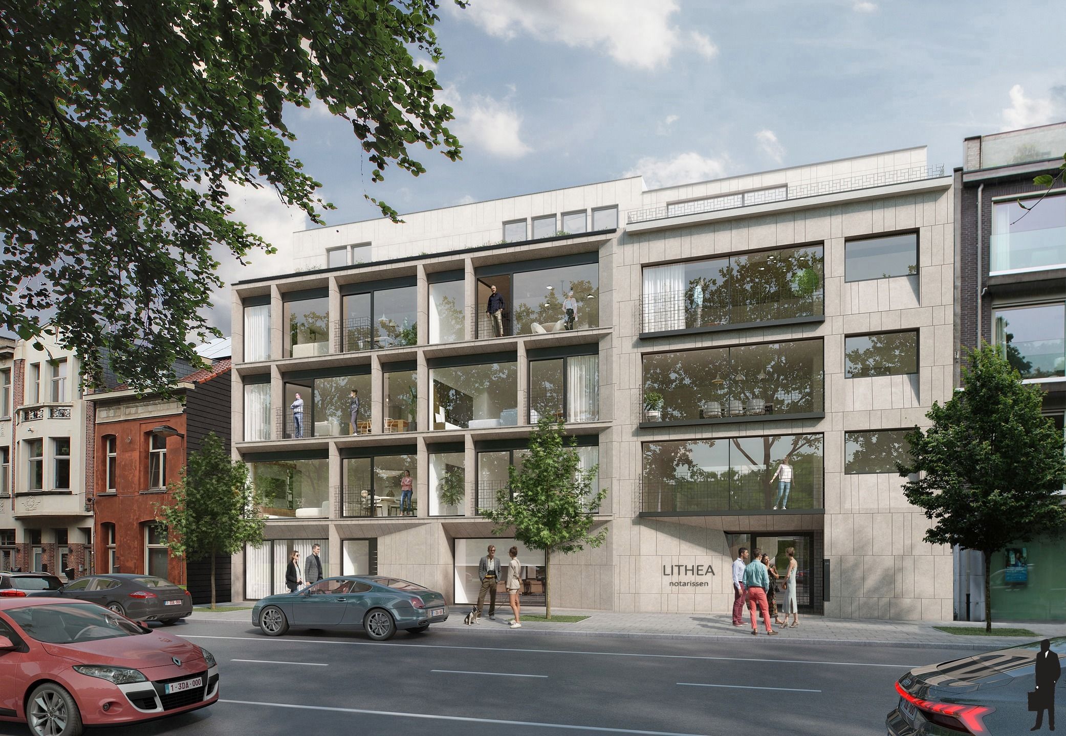 Nieuwbouwapp. op de 2de verd. van ca. 134 m² in Parkhof! foto {{pictureIndex}}