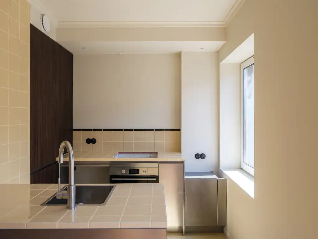 Stationsbuurt Gent-Sint-Pieters – gerenoveerd appartement met 2 slaapkamers en EPC A-score foto 4