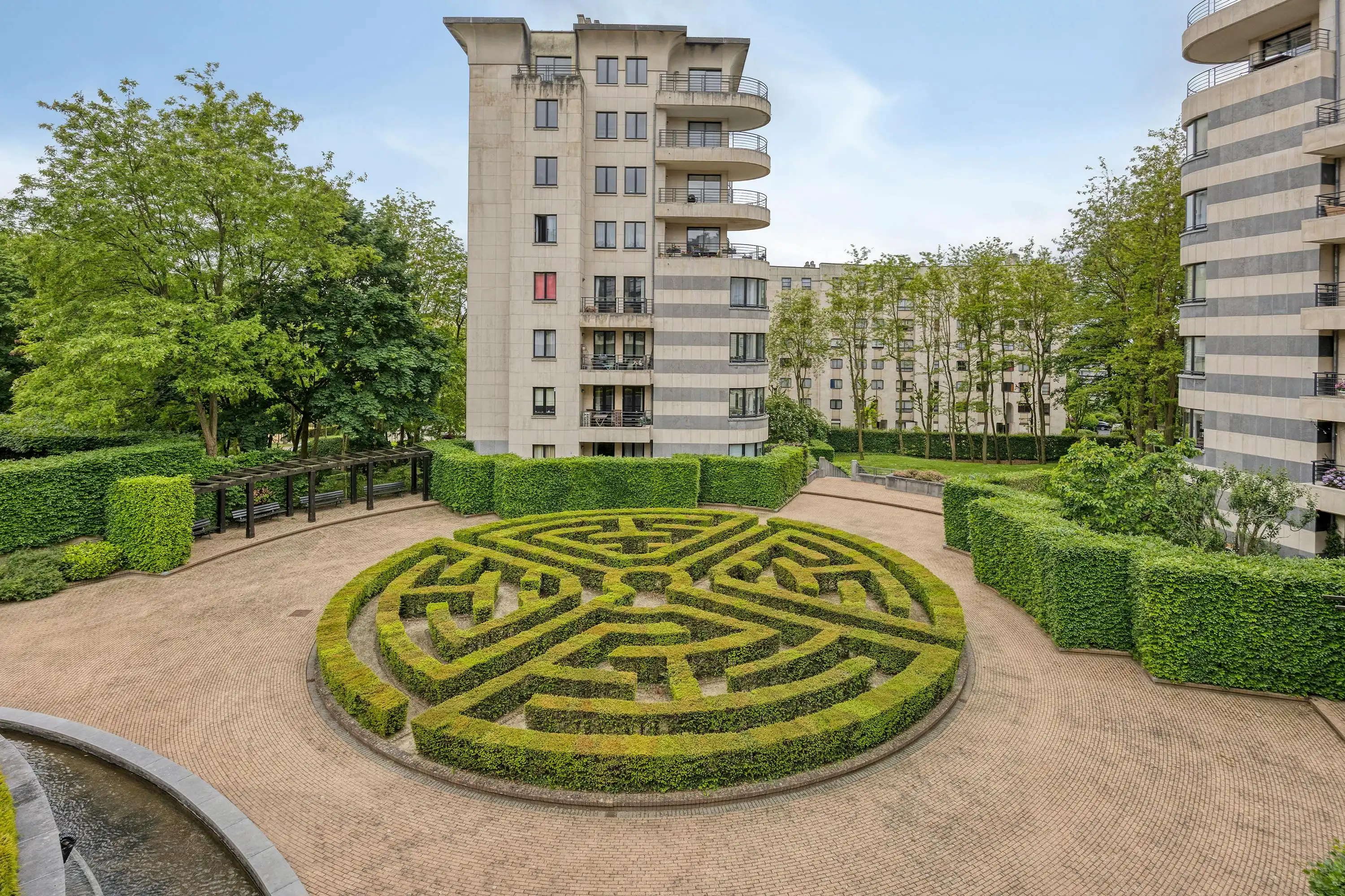 Appartement 2 slaapkamers in woonpark te Ukkel foto 3
