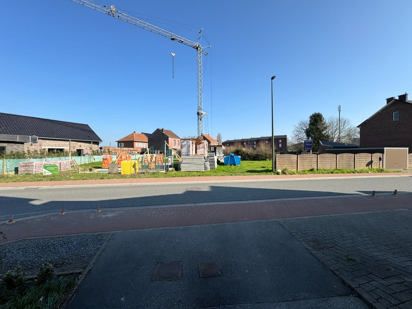 Bouwgrond voor gesloten bebouwing in centrum Geetbets. foto 4