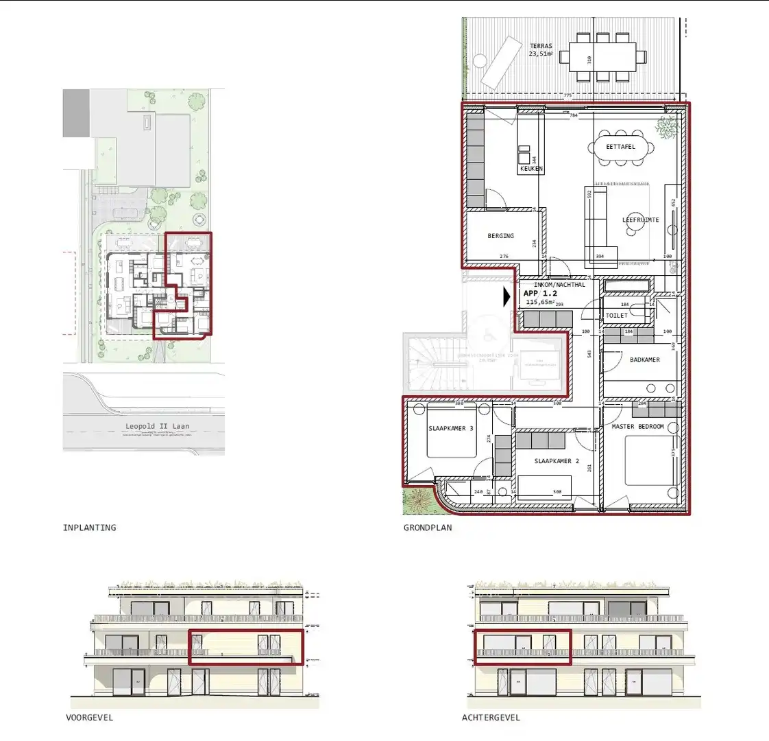Luxe nieuwbouw appartement 115m² met groot zonneterras 23m² en zicht op de duinen. foto 2