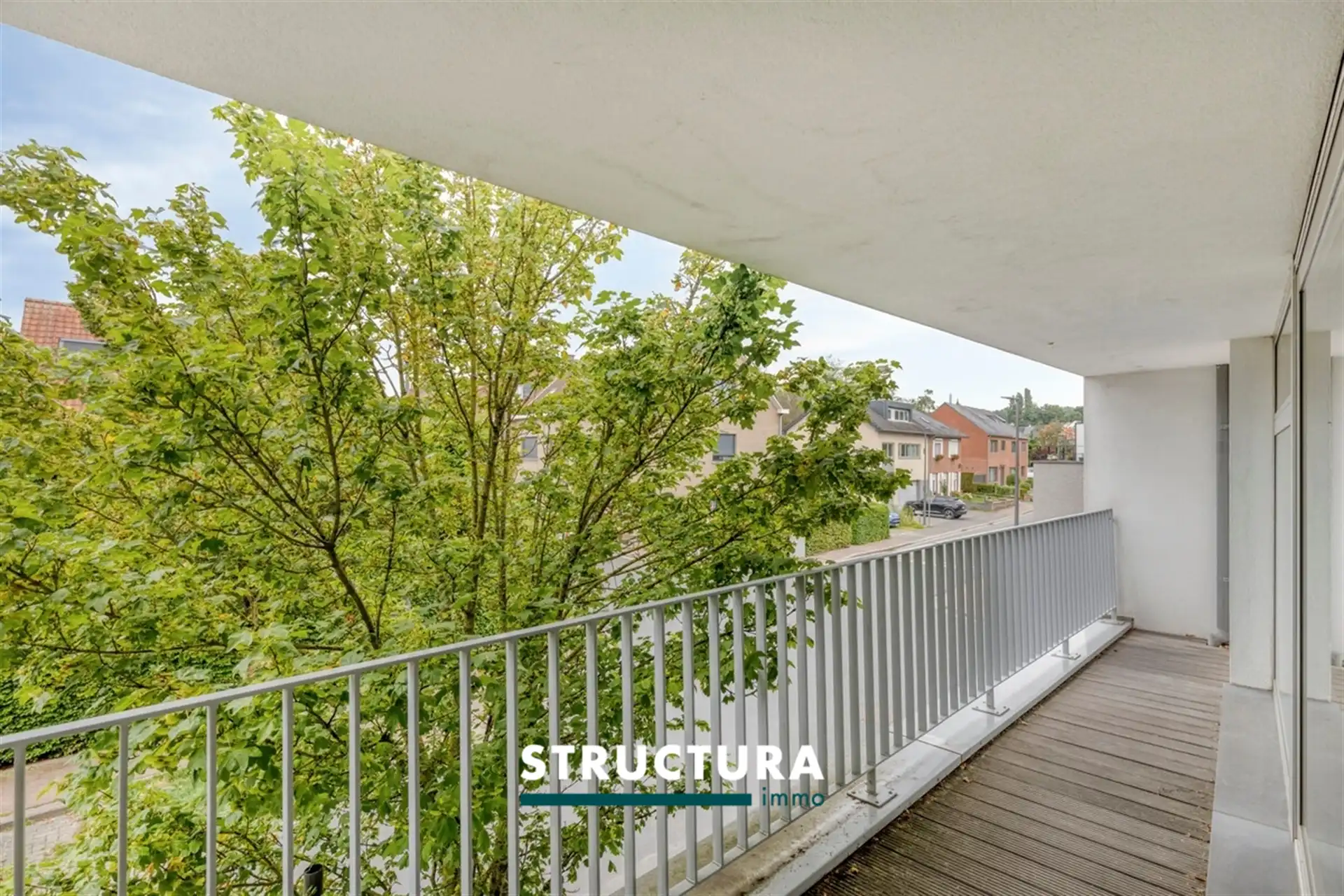 2-kamerappartement met ZW-terras in centrum Wolvertem foto 6