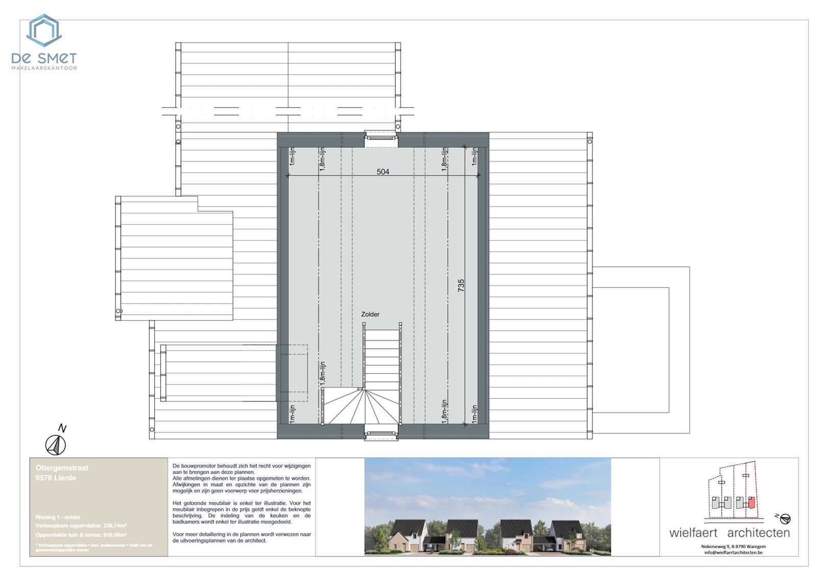 NIEUWBOUW OPEN BEBOUWING MET 3 SLP EN TUIN TE DEFTINGE foto 17