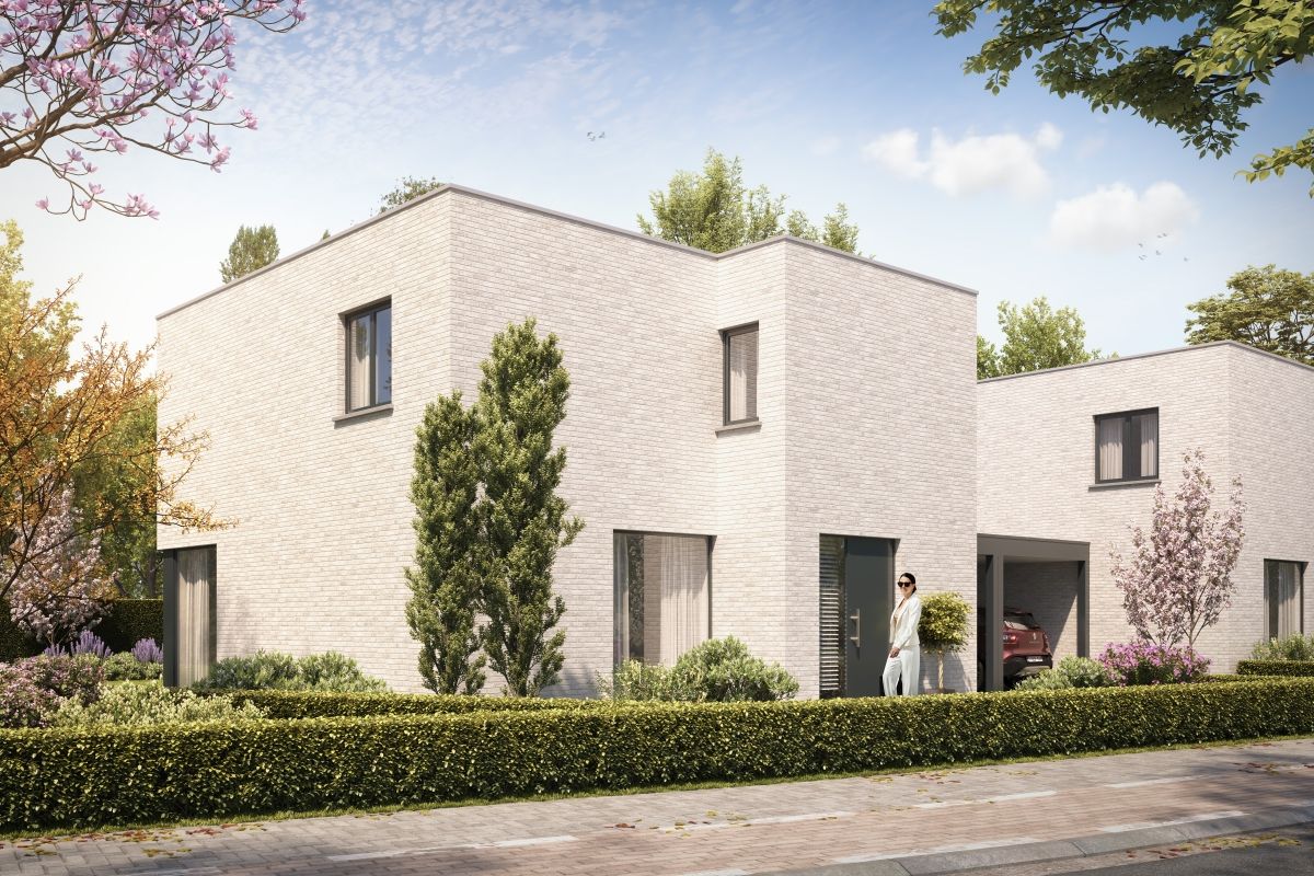 Alleenstaande nieuwbouwwoning nabij centrum Rumbeke foto {{pictureIndex}}