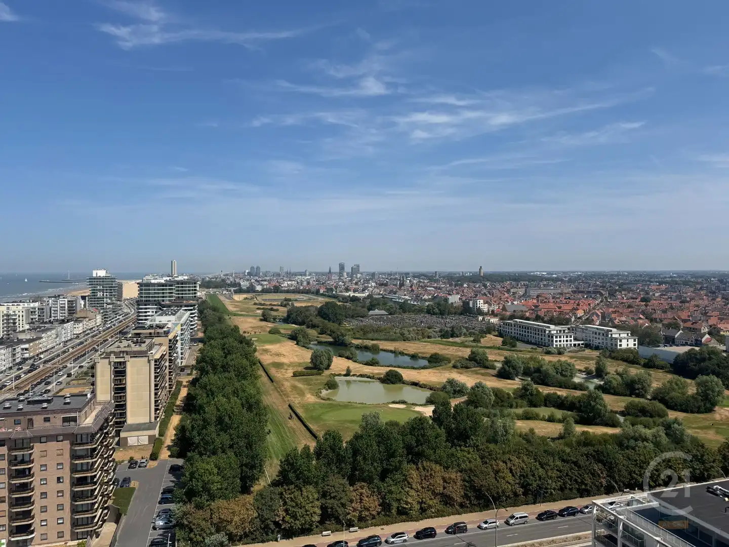 Exclusief nieuwbouw hoekappartement met panoramisch uitzicht en zijdelings zeezicht in Oostende foto 20