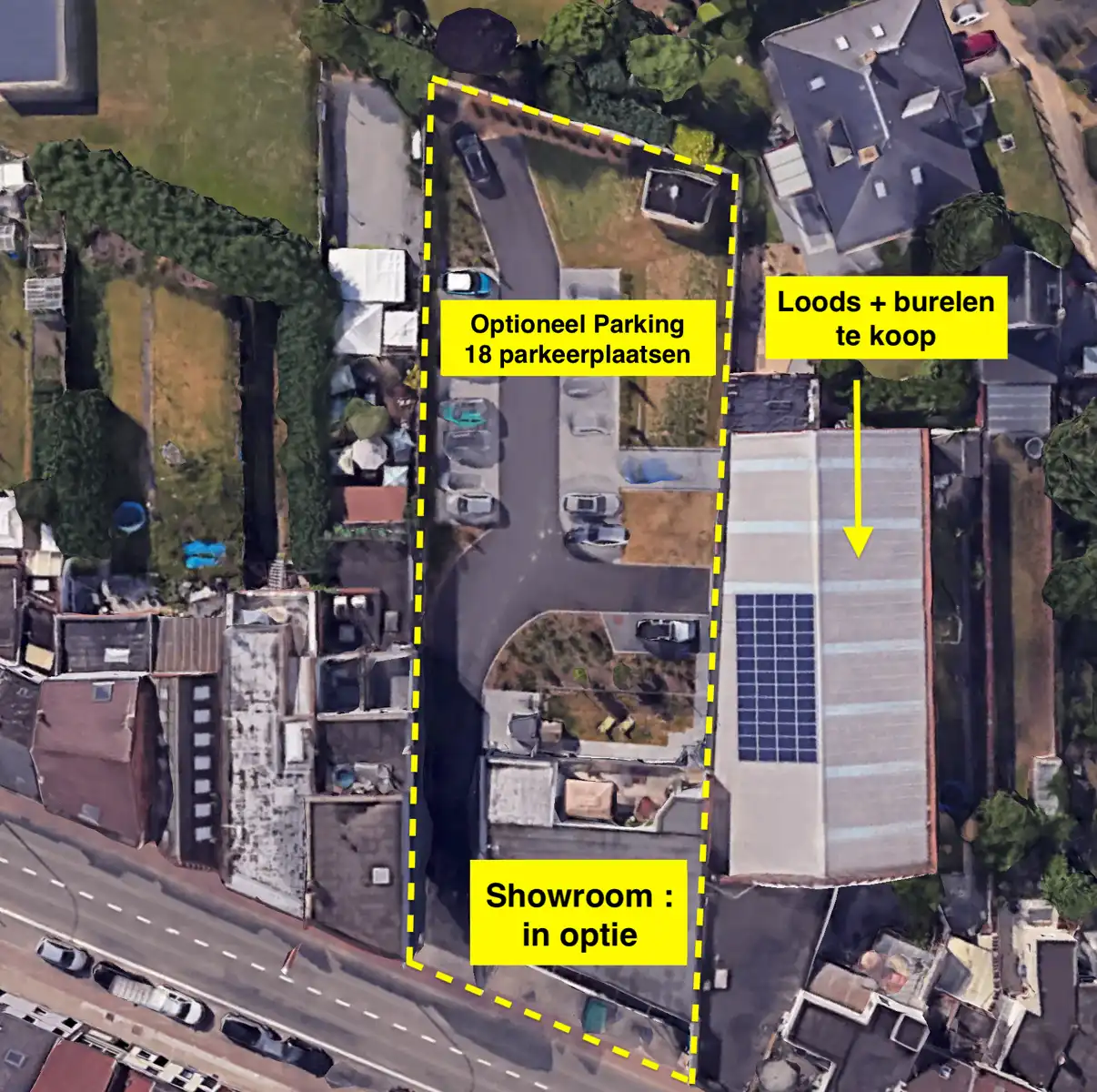 Opslagloods met kantoorfunctie op TOP - locatie te 1500 Halle. foto 3