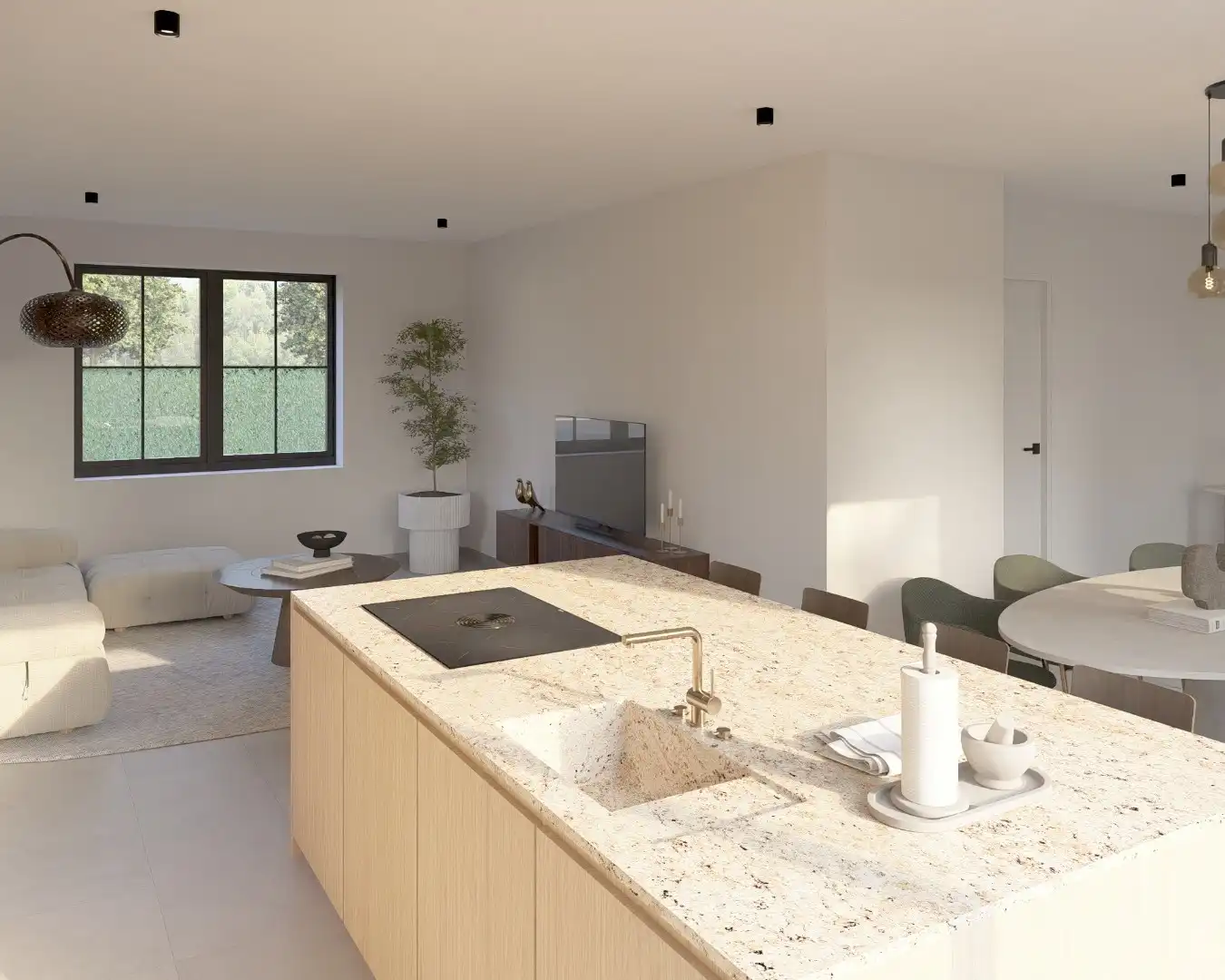 Stijlvolle Bijna Energie Neutrale nieuwbouwwoning op een perceel van 8a41ca gelegen op een zeer rustige locatie!  foto 8