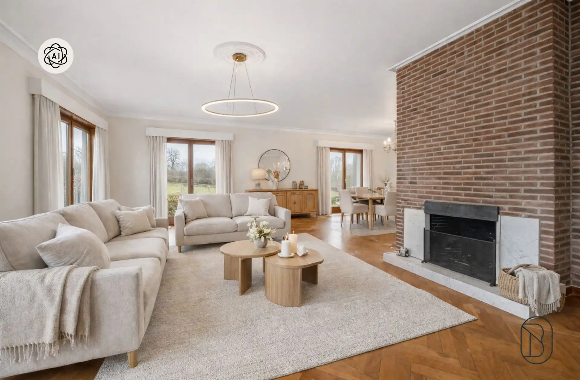 Degelijke villa met prachtig open zicht. foto 11