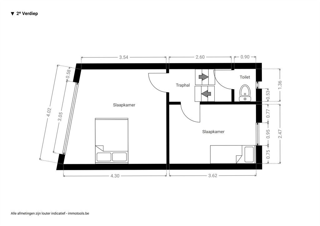 Zeer goed gelegen, bel-etage met veel lichtinval foto 16