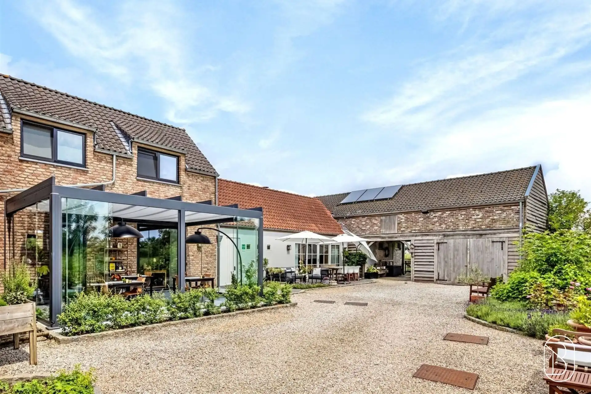 UNIEK gelegen prachtig energiezuinig LANDHUIS (ideale B&B). foto 11
