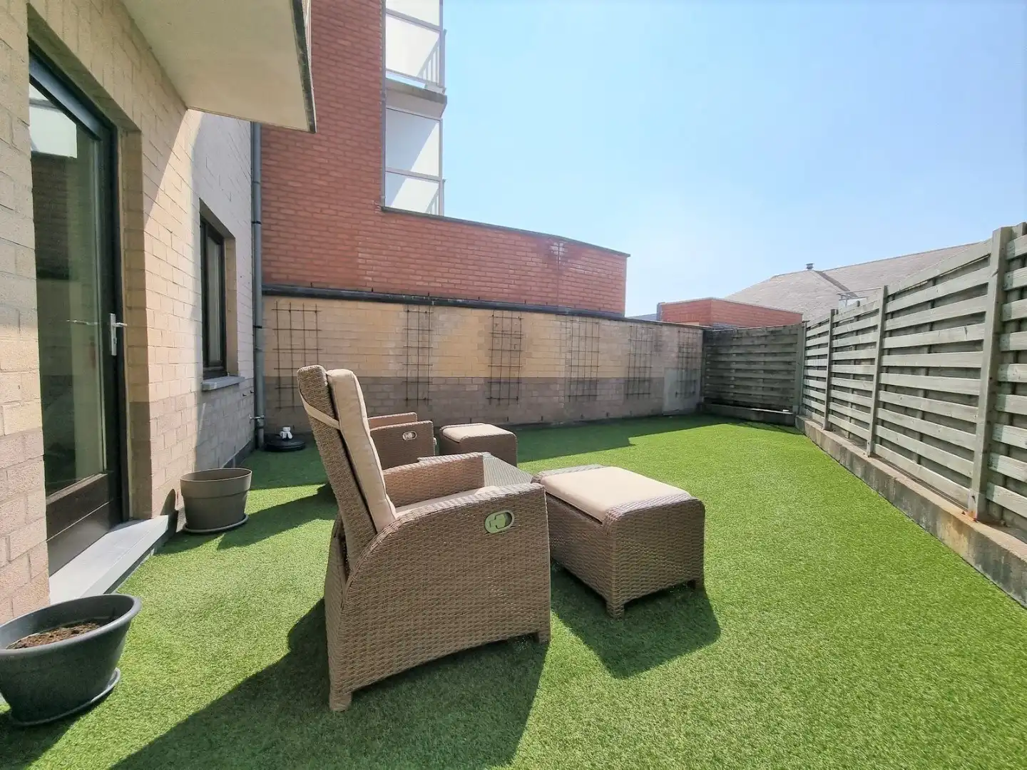 Goed gelegen, ruim  appartement met 3 slaapkamers en zonnige tuin - Heist foto 6