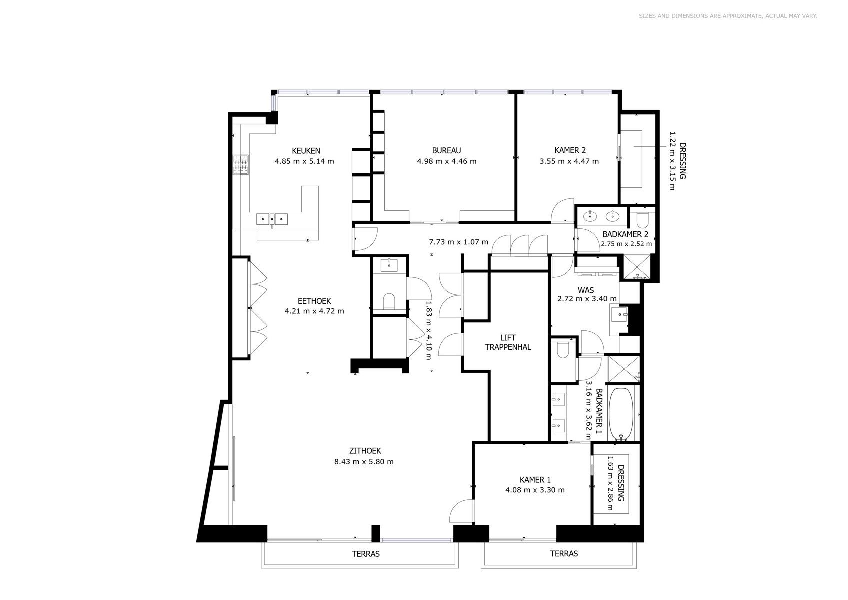 Exclusief en riant wonen met zicht op de oude Leiearm foto 23