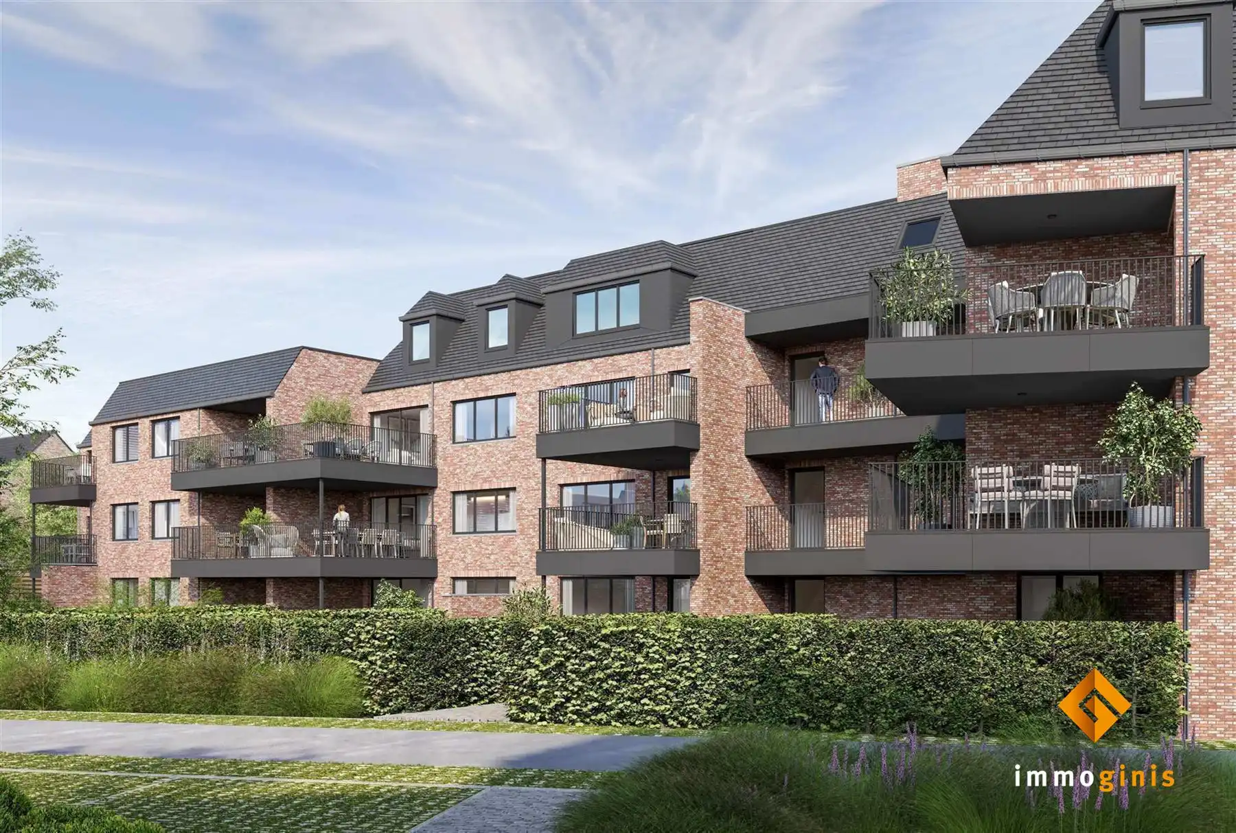 PENTHOUSE (derde verdieping) met 3 slaapkamers en terras van 17,08 m²!  foto 3