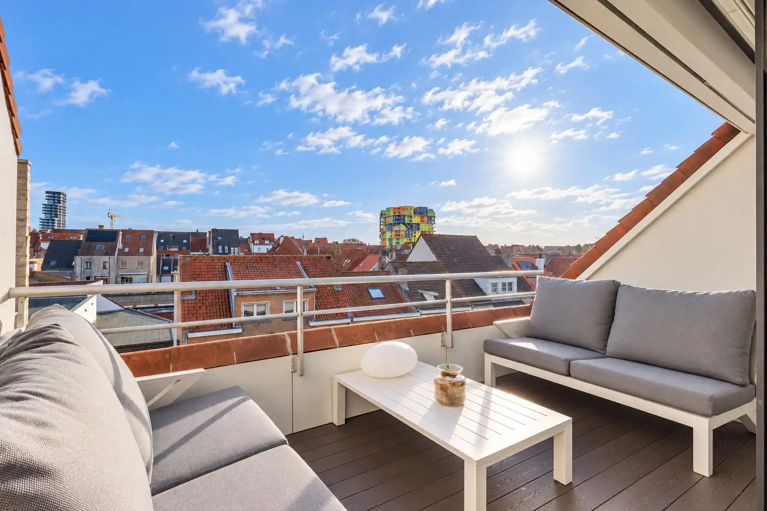 Mooi duplex-appartement met 2 terrassen te Heist foto 5