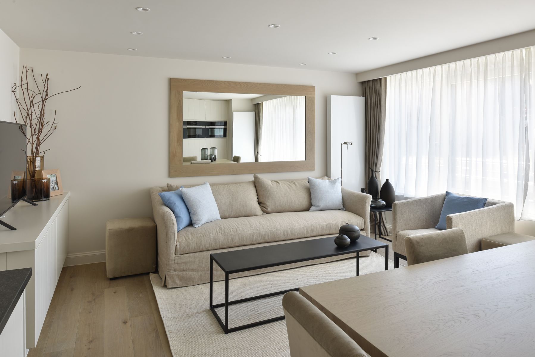 Gerenoveerd appartement met zijdelings zeezicht in het Zoute foto 4