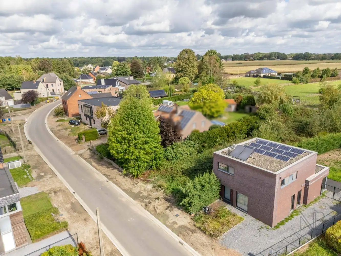 ruime bouwgrond voor halfopen bebouwing op 11a 17ca foto 4