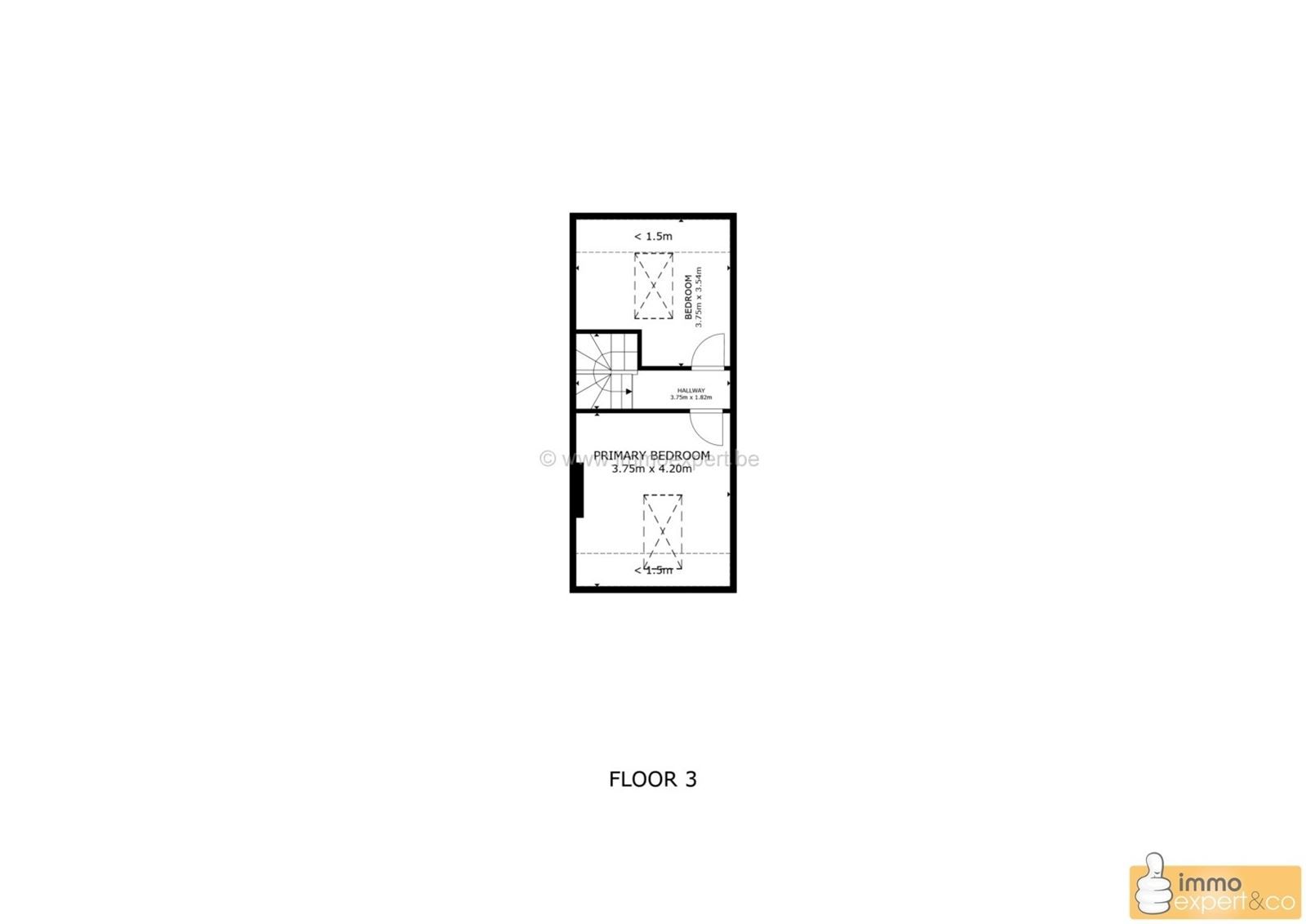 TERNAT: Woning met 2 slpks, pal in het centrum foto 21