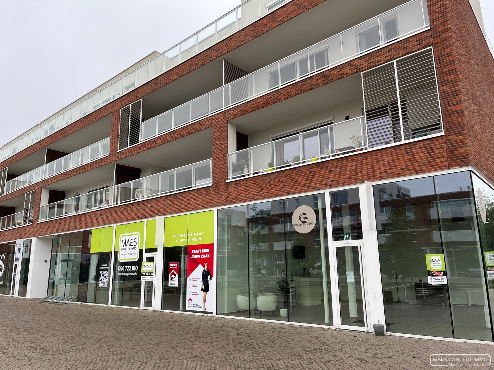 Ruim nieuw handelspand van 125 m2 te huur in centrum Zwevegem foto 7