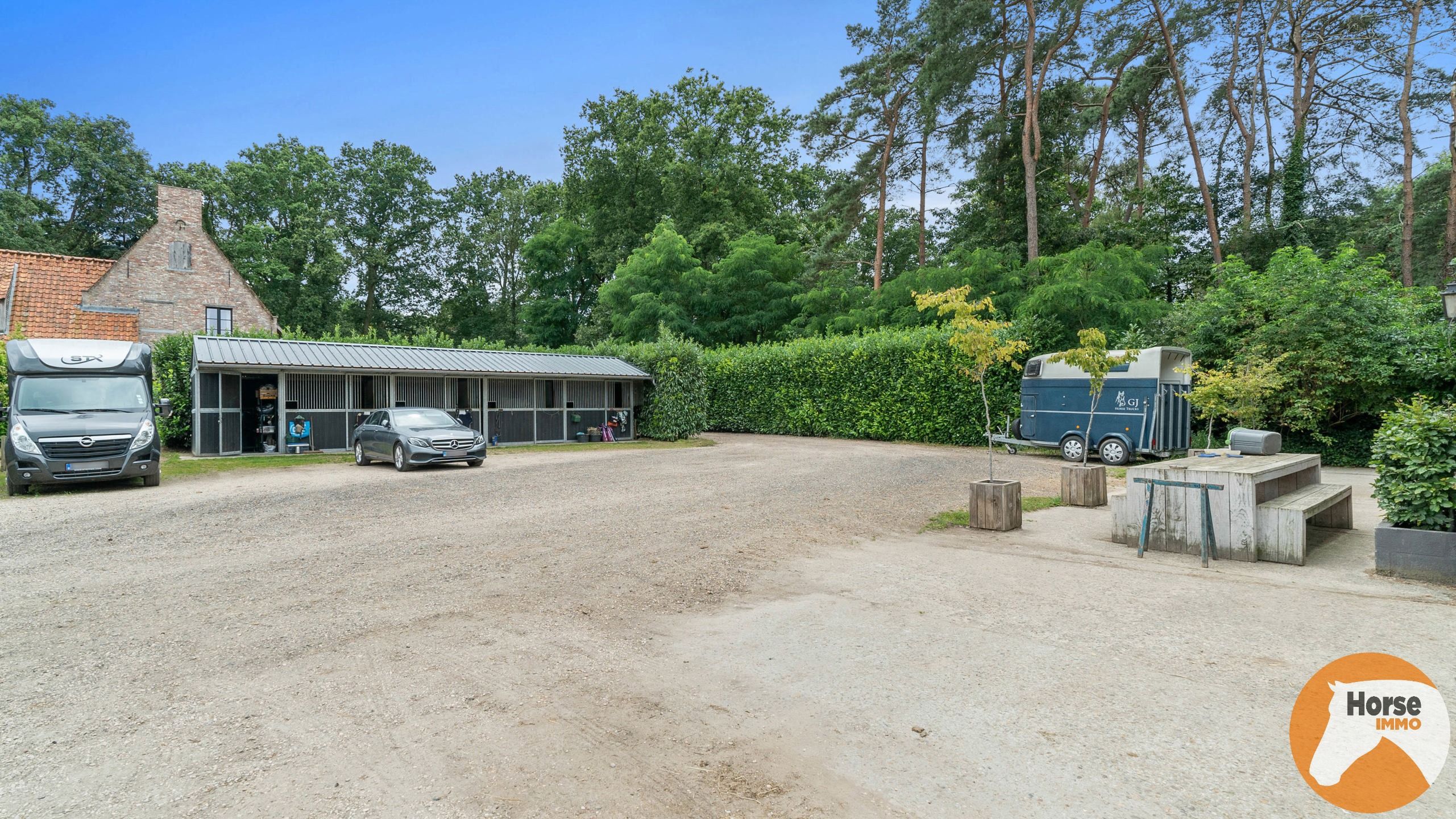 BONHEIDEN- Unieke paardenaccommodatie, landelijke woning 8HA foto 48