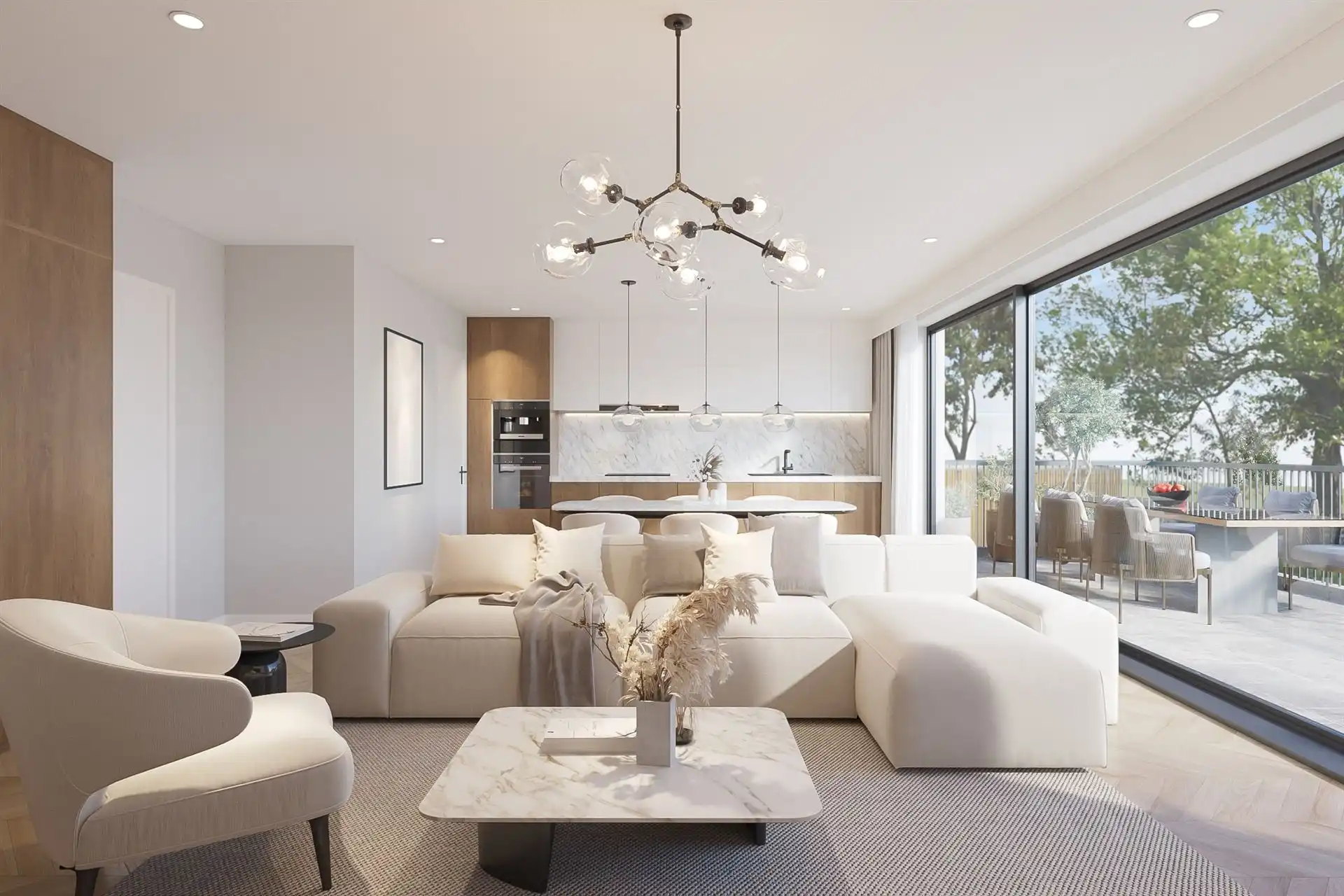 Gelijkvloers nieuwbouwappartement met tuin foto 10