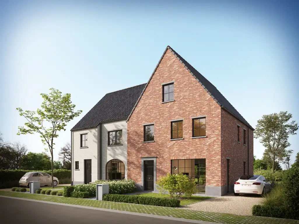 Landelijke nieuwbouw te bouwen woning Houthulst foto 4