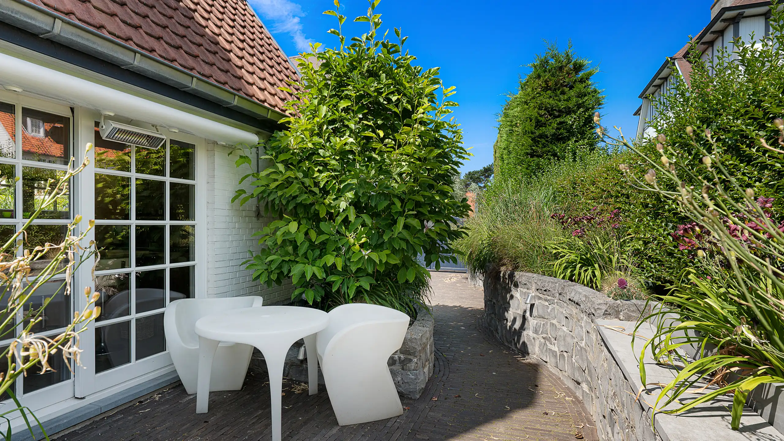 Authentieke Zoute-koppelvilla op een absolute toplocatie foto 3