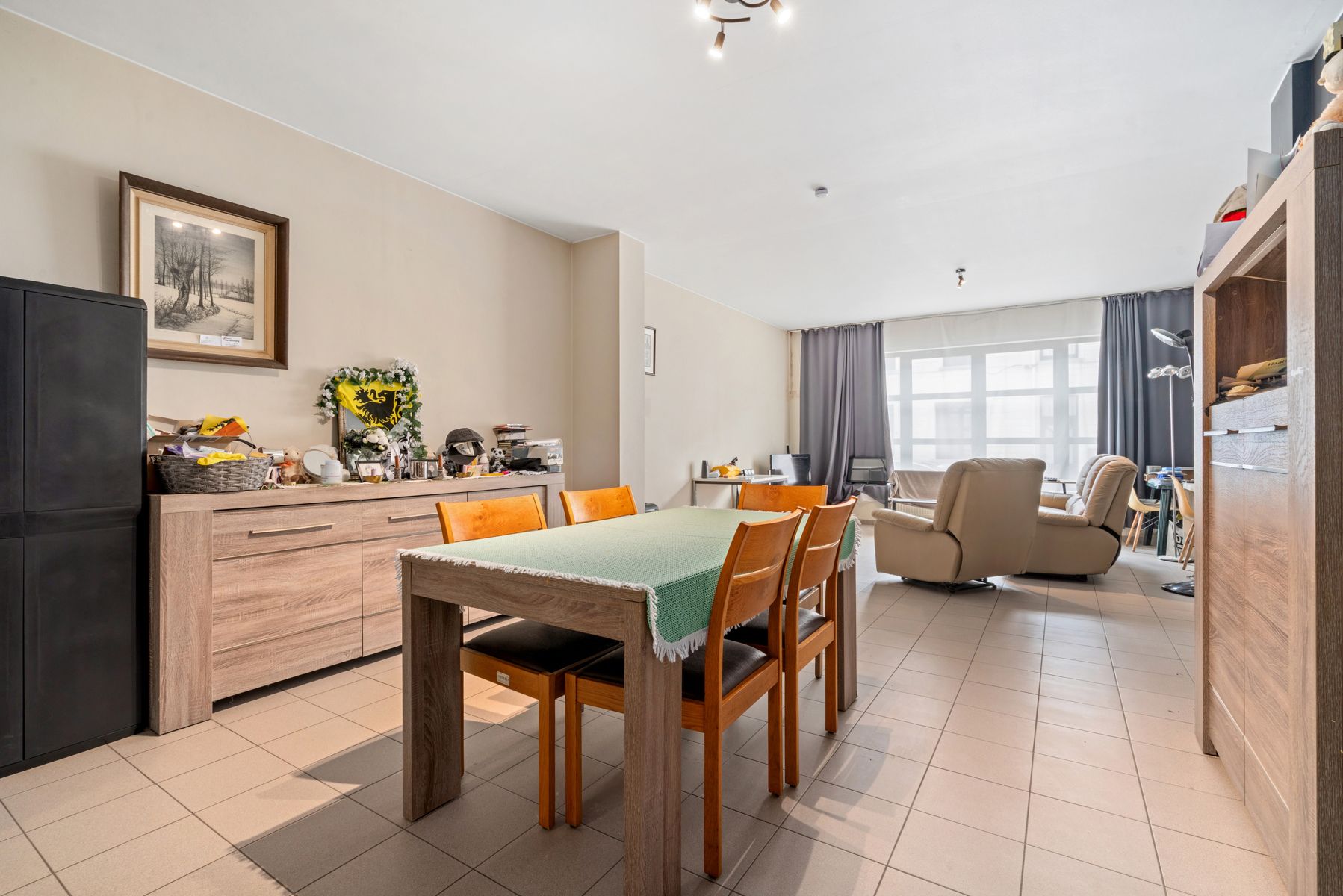 Gelijkvloers appartement met terras in Denderhoutem foto 12