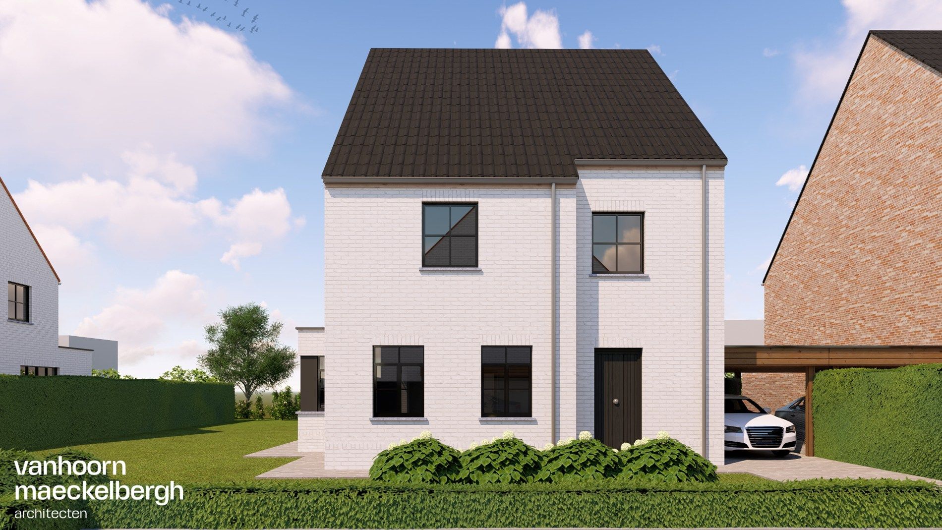 Nieuwbouwvilla in residentiële buurt nabij het centrum van Gistel foto 3