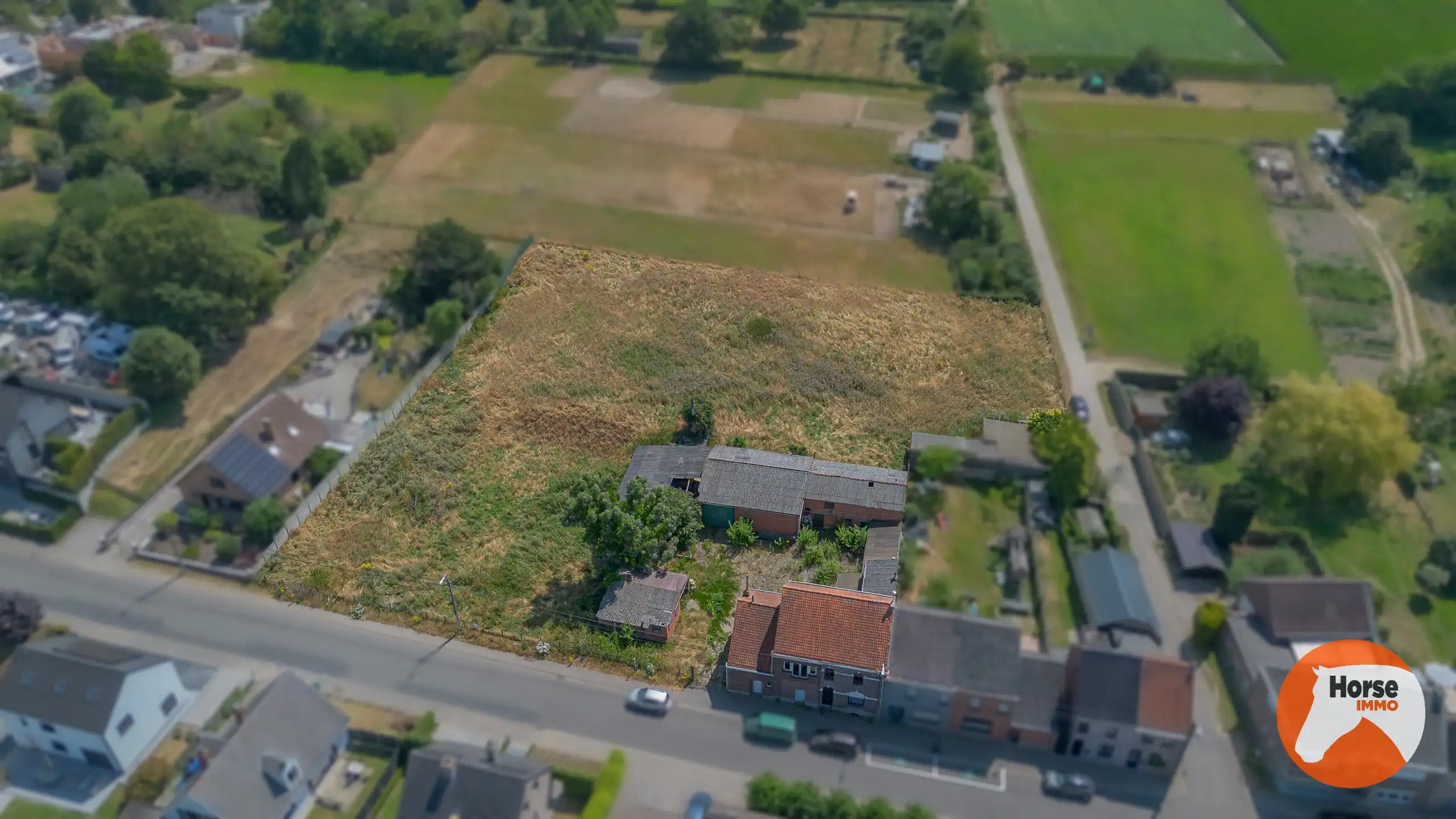 LEDE -  Unieke projectgrond met twee woningen op +- 57are  foto 2
