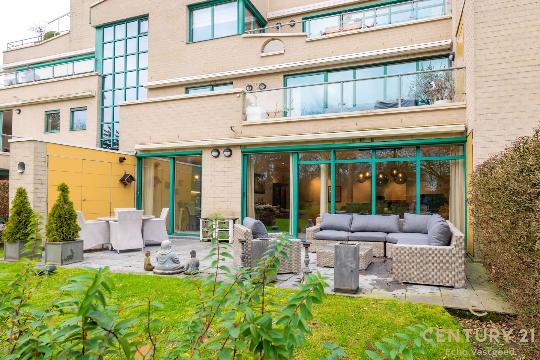 Uniek gelijkvloers royaal appartement gelegen in parkdomein  foto 5