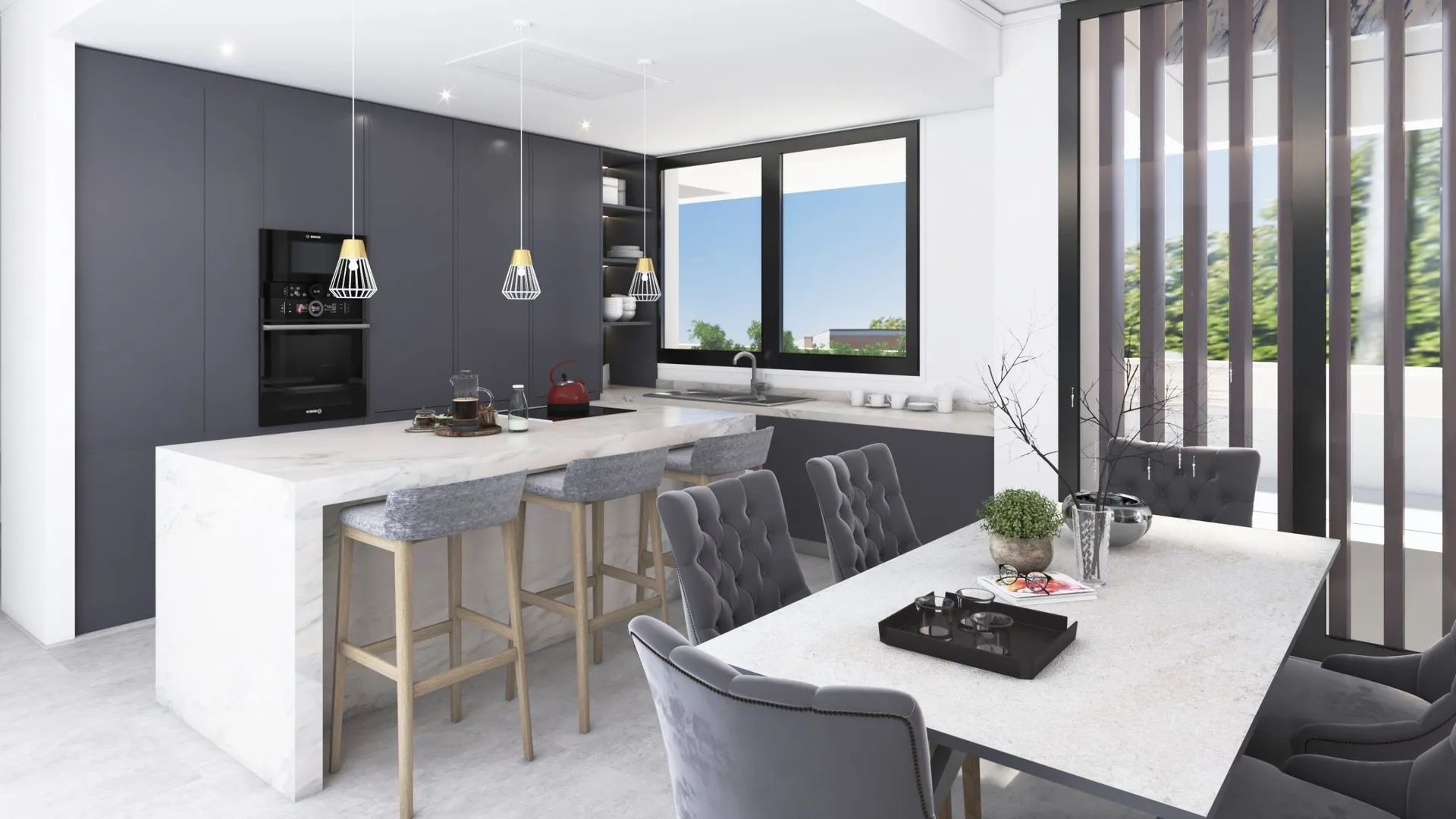 Modern meesterwerk in El Higuerón – luxe villa met uitzicht en elegantie in Fuengirola foto 7