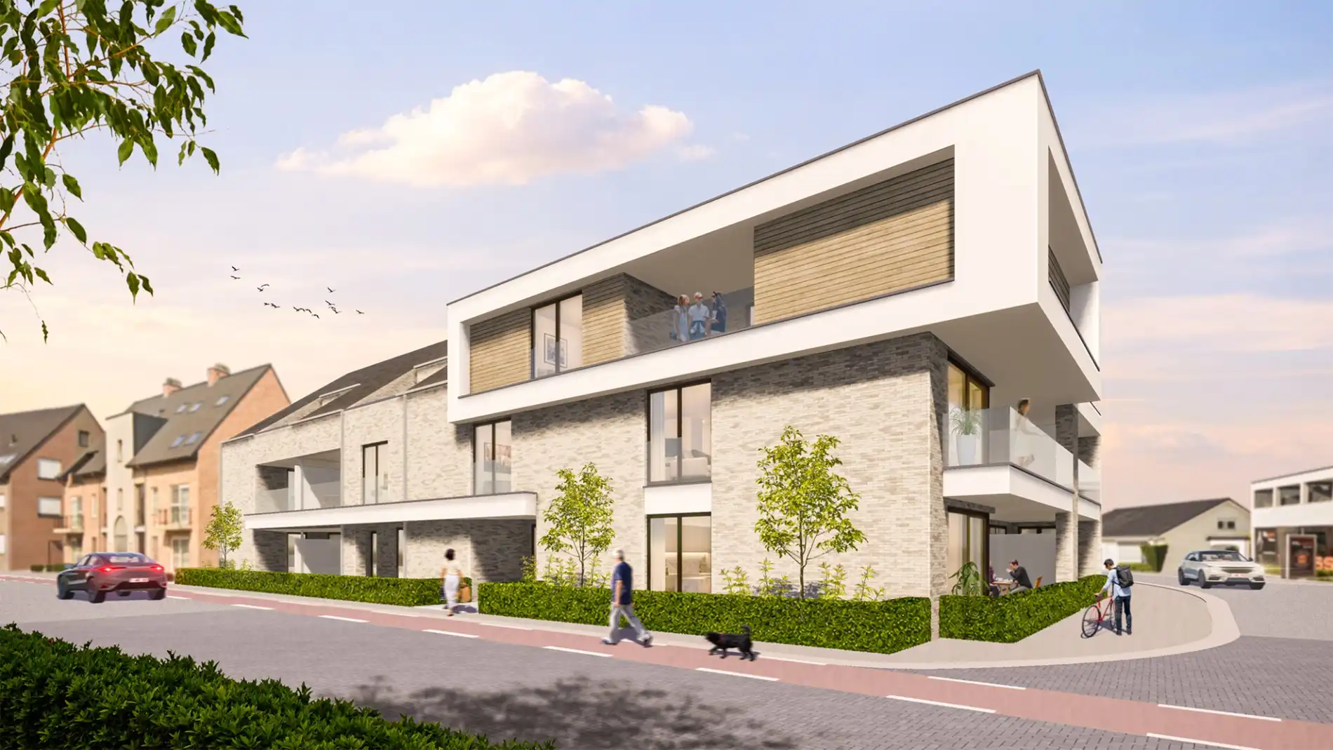 Penthouse (100 m²) met 2 slpk en ruim terras.  foto 5