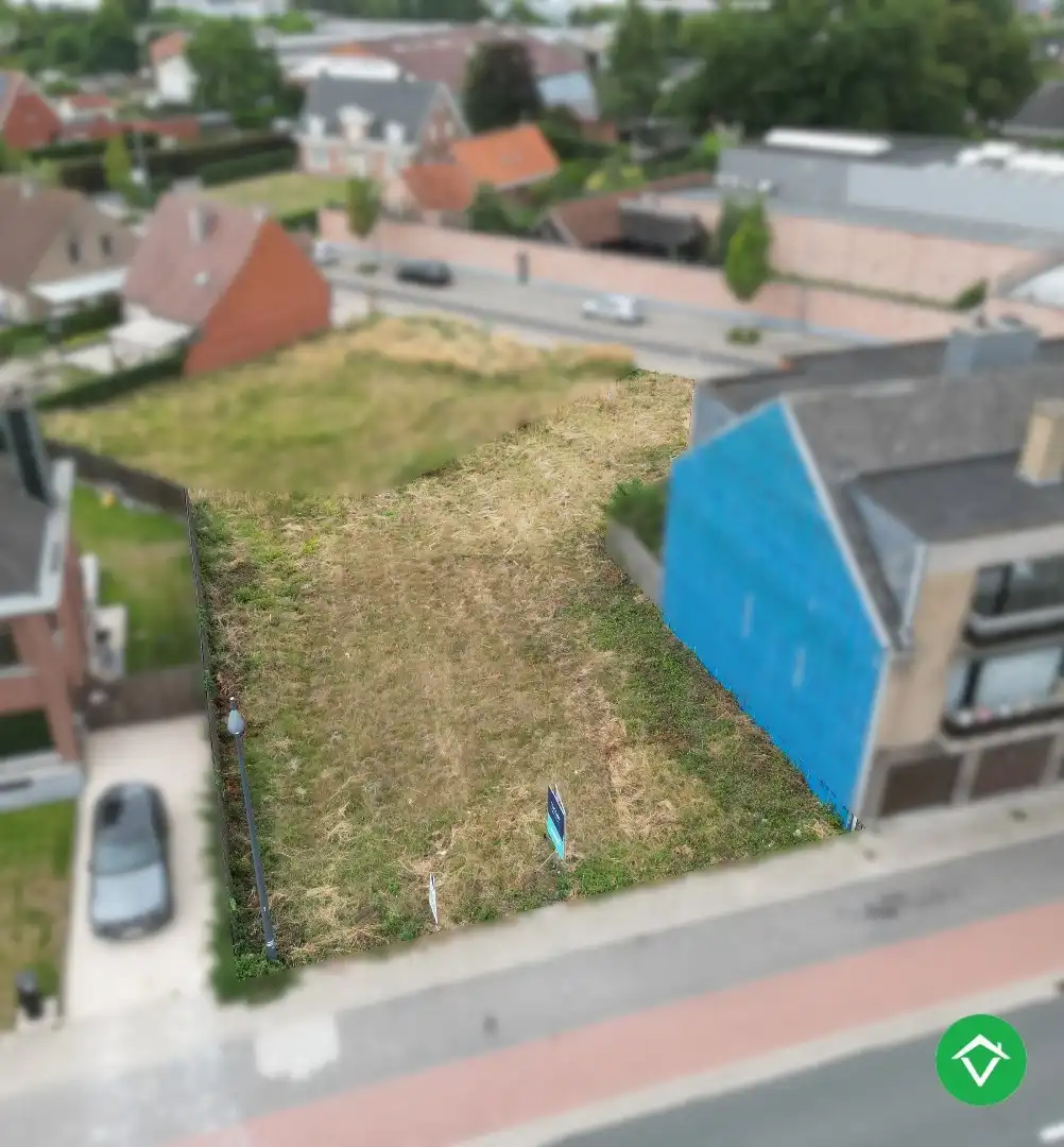 Bouwklare grond (591 m²) voor open of halfopen bebouwing te Izegem foto 2