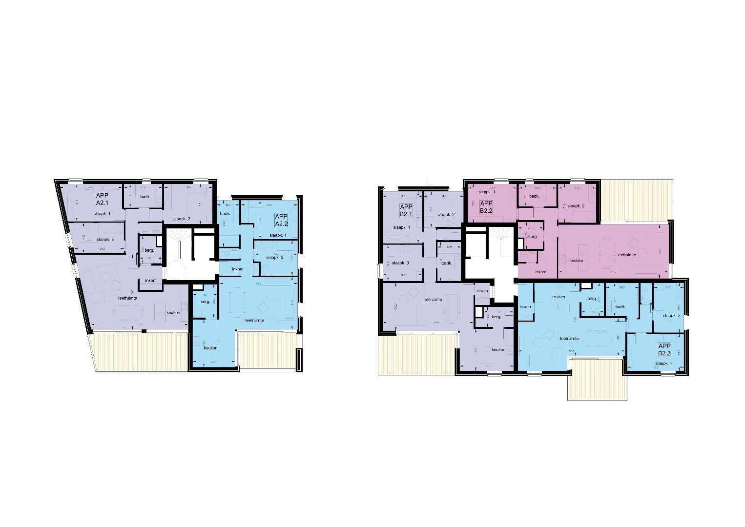 Nieuwbouwappartement met terras foto 6