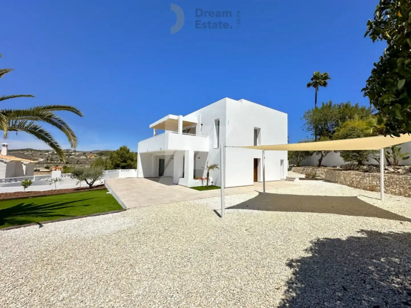 Mediterrane droomvilla in Ibiza-stijl met zeezicht foto 4