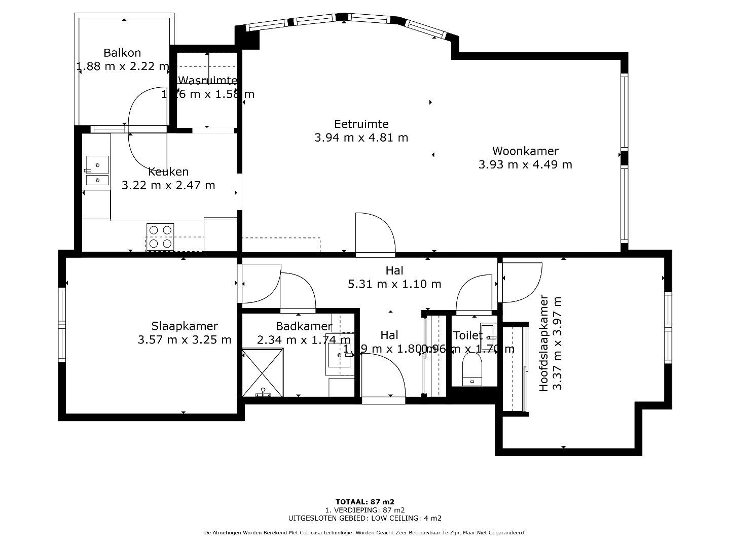 VERNIEUWD 2 SLPK-APPARTEMENT MET GUNSTIG EPC IN HARTJE REKEM !  foto 28