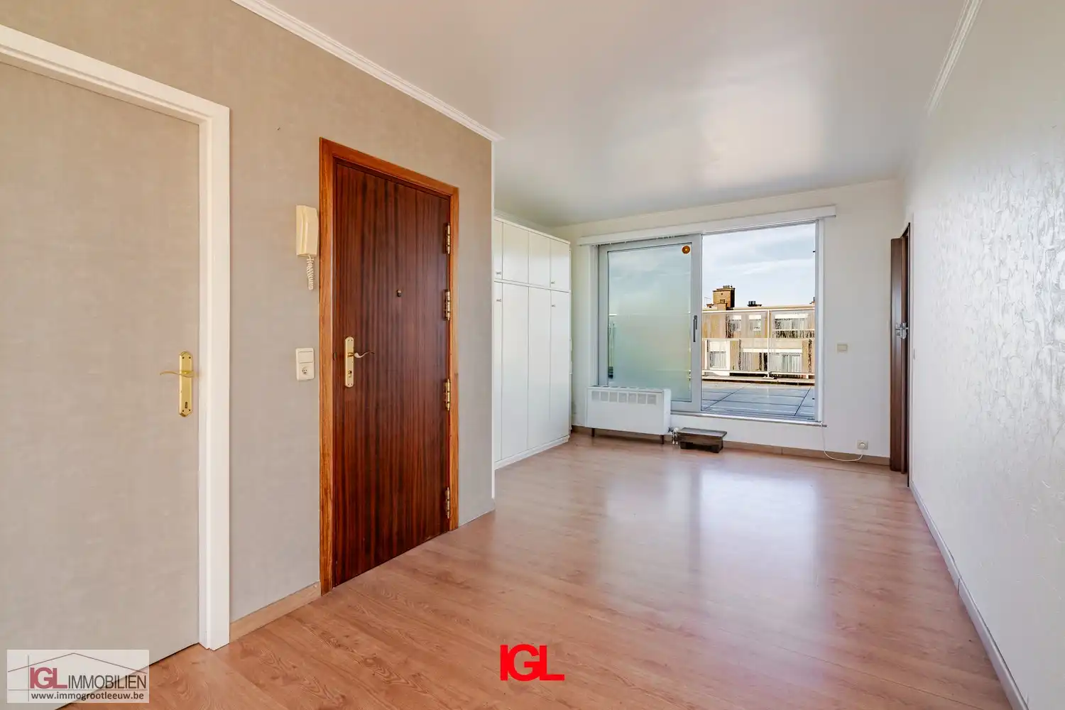 Penthouse-studio met 2 ruime terrassen te koop in Dilbeek foto 3