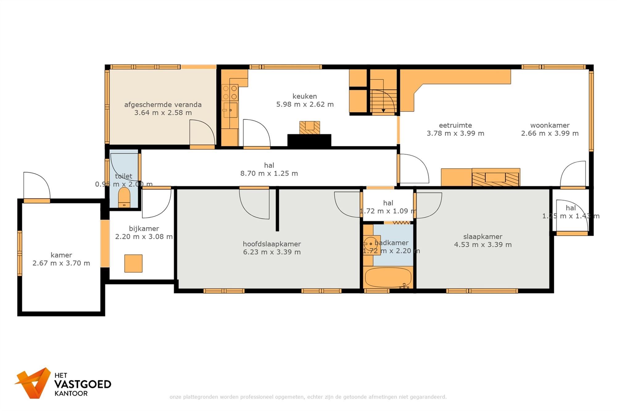 PERFECT ONDERHOUDEN GELIJKVLOERSE WONING OP IDEALE LIGGING foto 24