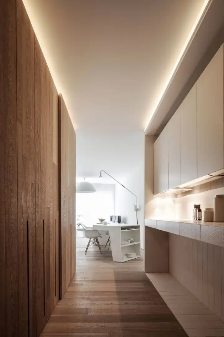 Uniek rolstoelvriendelijk en gemeubeld gelijkvloers appartement met terras dankzij hoogstaande architectuur  foto 7