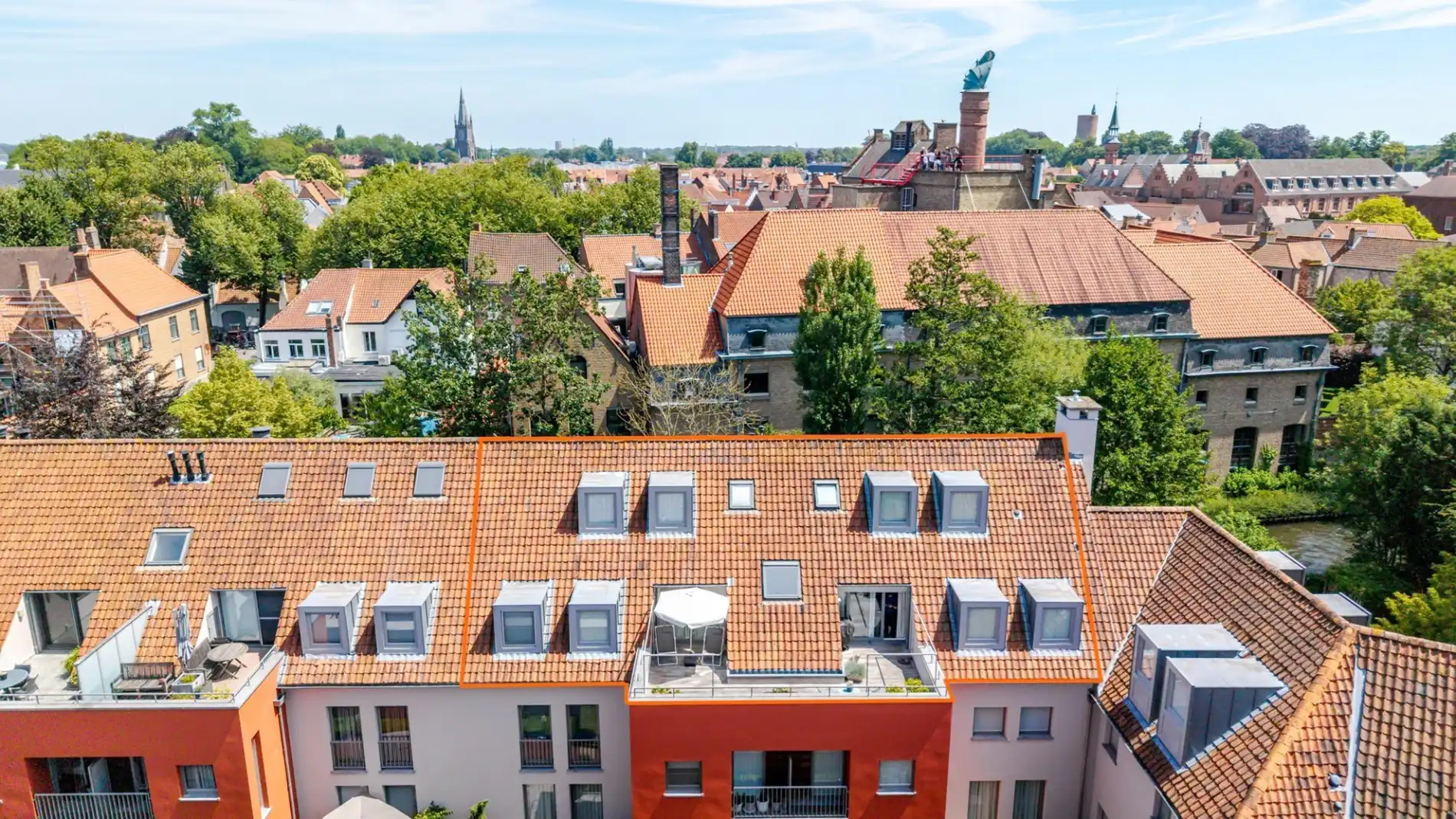 Exclusief dakappartement aan de Brugse reien foto 26