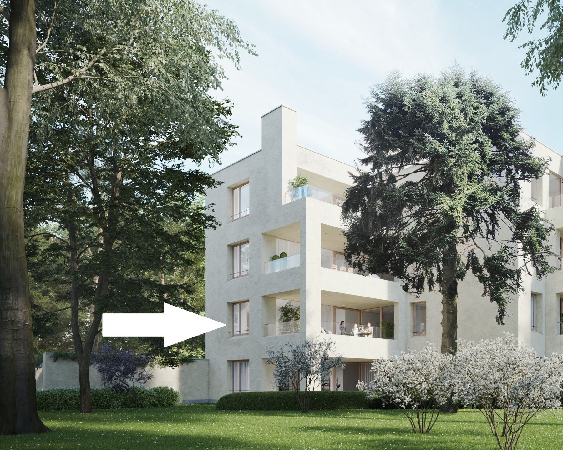 Villa appartement 231m² met schitterend zicht op de parktuin foto 2