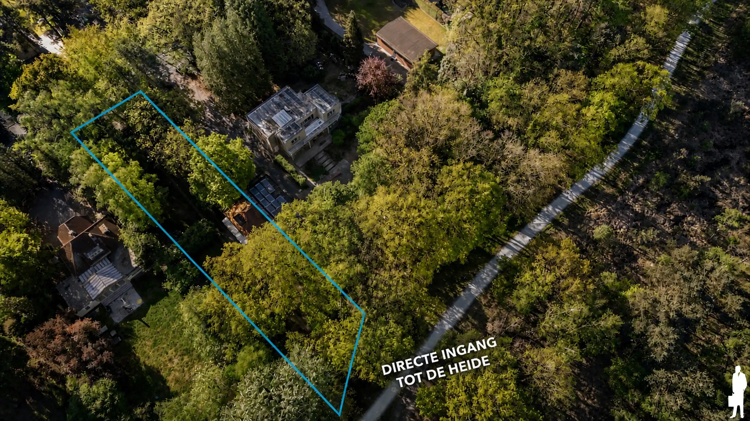 Prachtig perceel met directe ingang tot de Heide foto 3